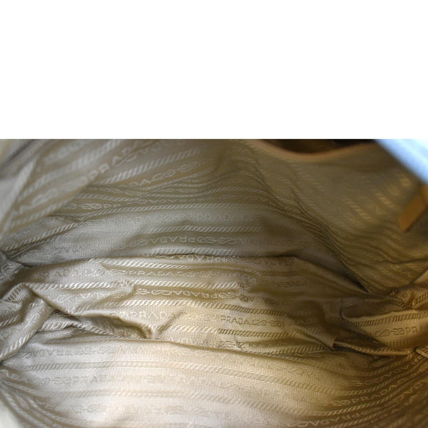 Prada RE-Nylon and Leather Shoulder Bag - Pervinca color