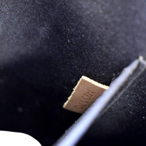 LOUIS VUITTON Alma GM Monogram Vernis Leather Satchel Bag Amarante