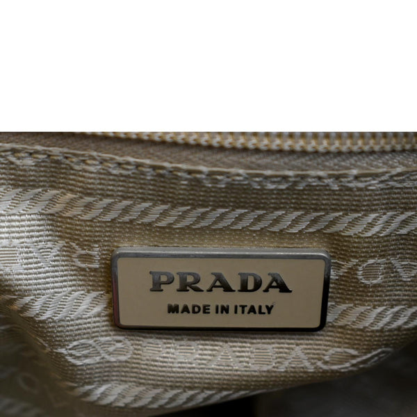 Prada RE-Nylon and Leather Shoulder Bag - Pervinca color