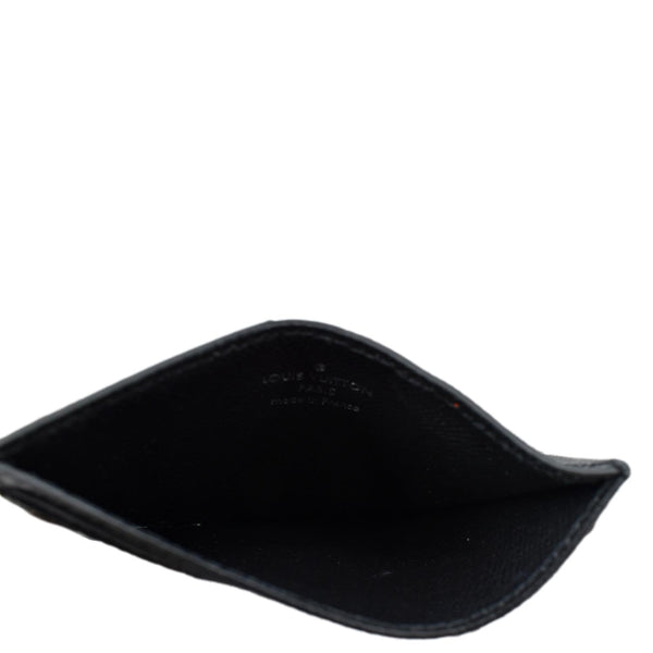 LOUIS VUITTON Monogram Canvas Card Holder Brown