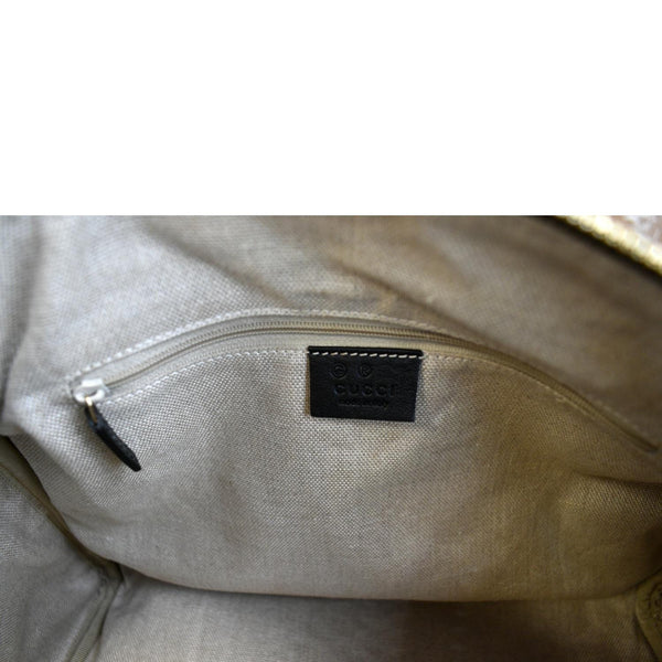 GUCCI Microguccissima Leather Boston Bag Black 449646