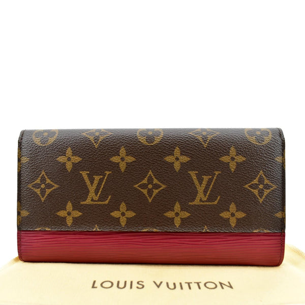 LOUIS VUITTON Marie-Lou Epi Monogram Canvas Wallet Red