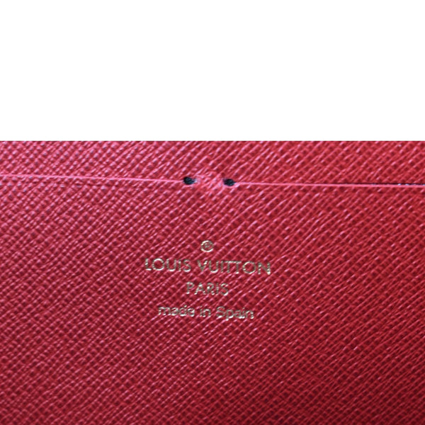 Louis Vuitton Clemence Monogram Canvas Zippy Wallet Brown3