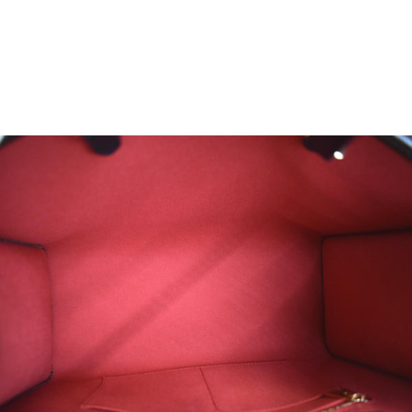 LOUIS VUITTON Onthego MM Giant Monogram Canvas Tote Shoulder Bag Brown