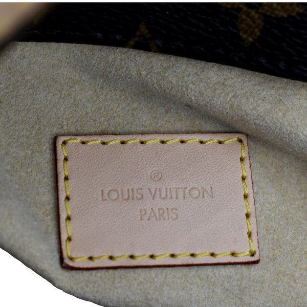 LOUIS VUITTON Artsy MM Monogram Canvas Hobo Bag Brown