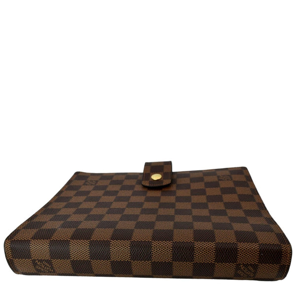 LOUIS VUITTON Agenda GM Damier Ebene Day Planner Cover Brown