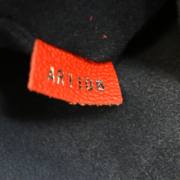 LOUIS VUITTON Twist Epi Leather Tote Shoulder Bag Red