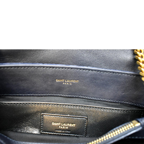 Yves Saint LAURENT Small Loulou Velvet Shoulder Bag -DDH