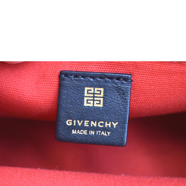 Givenchy Mini G Canvas Shopping Tote Bag in Black - Made in Italy