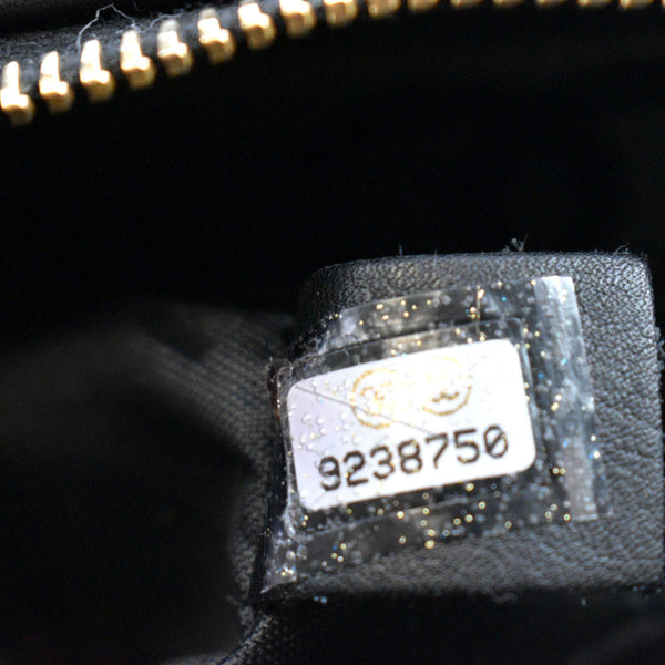 CHANEL CC Wild Stitch Vintage Calfskin Leather Tote Bag Black