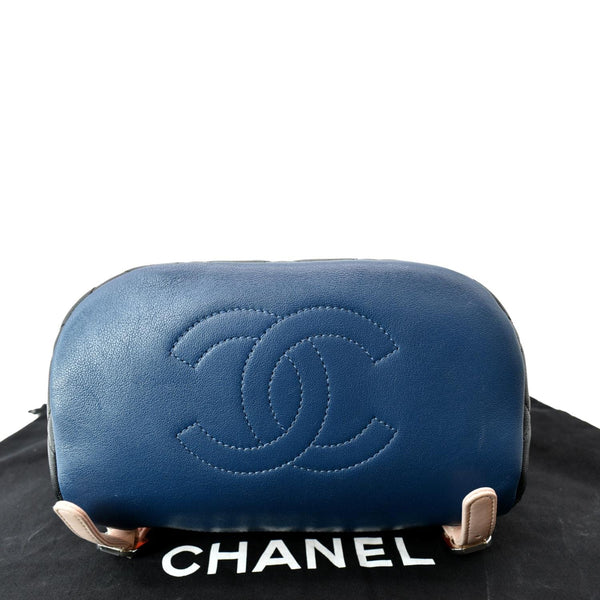 CHANEL Small Urban Spirit Quilted Lambskin Backpack Bag Black