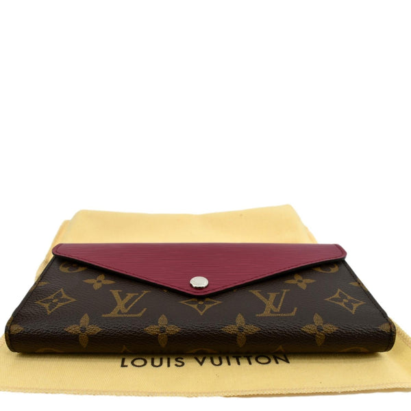LOUIS VUITTON Marie-Lou Epi Monogram Canvas Wallet Red