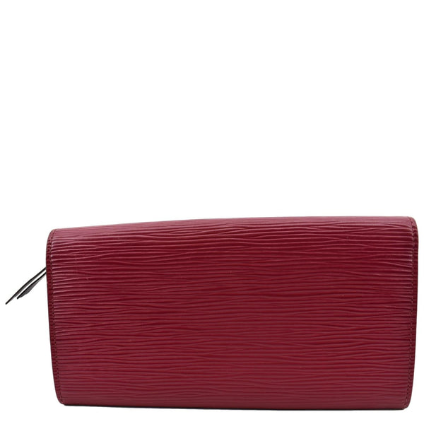 LOUIS VUITTON Portefeuille Emilie Epi Leather Wallet Fuchsia