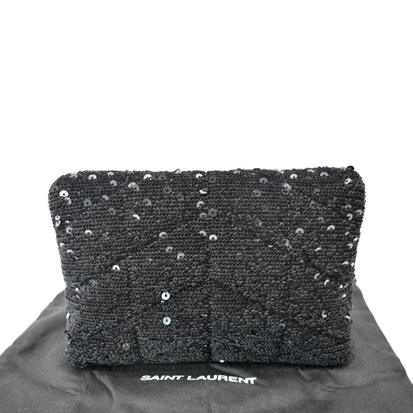 Yves Saint Laurent Small Puffer Sequin Clutch Wallet-Dallas Handbags
