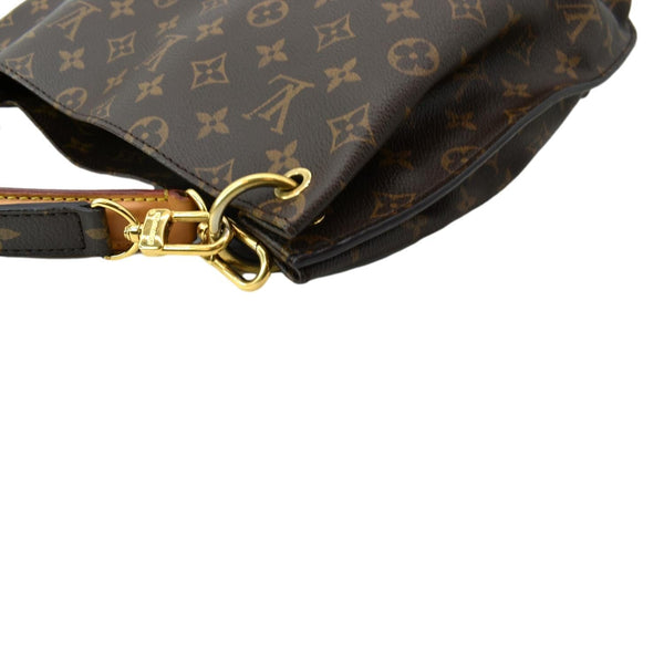 LOUIS VUITTON Metis Hobo Monogram Canvas Shoulder Bag Brown