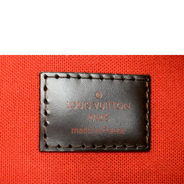 LOUIS VUITTON Bloomsbury PM Damier Ebene Crossbody Bag Brown