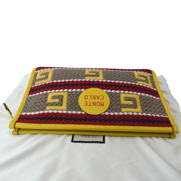 GUCCI Monte Carlo Striped Pouch Multicolor 627080