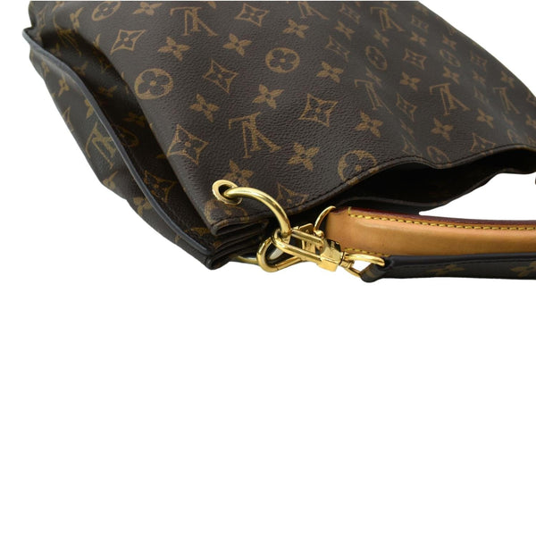 LOUIS VUITTON Metis Hobo Monogram Canvas Shoulder Bag Brown
