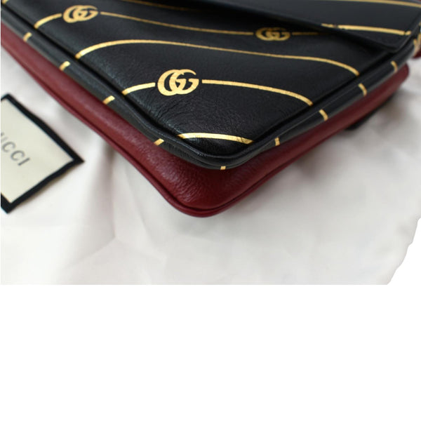 Gucci Thiara Medium Double Smooth Leather Shoulder Bag