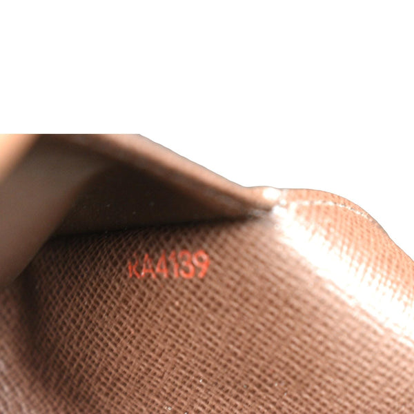 LOUIS VUITTON Agenda GM Damier Ebene Day Planner Cover Brown