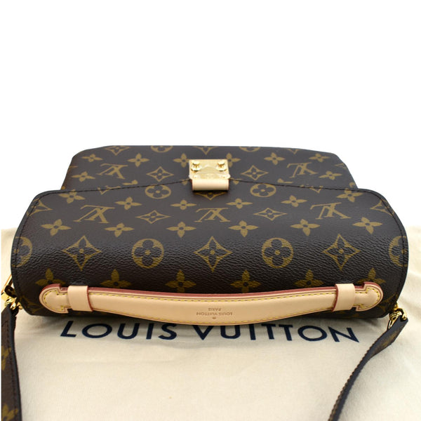 LOUIS VUITTON Metis Pochette Monogram Canvas Crossbody Bag Brown