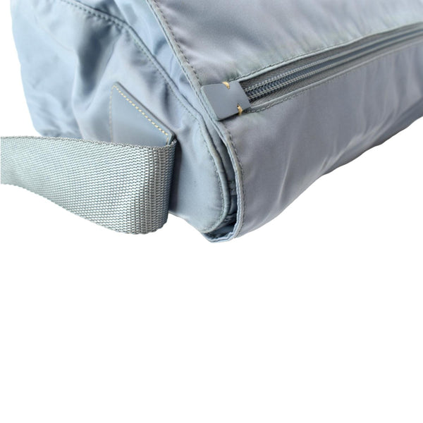 Prada RE-Nylon and Leather Shoulder Bag - Pervinca color