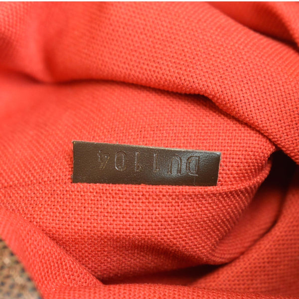 LOUIS VUITTON Bloomsbury PM Damier Ebene Crossbody Bag Brown