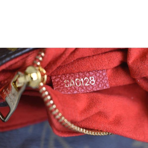 LOUIS VUITTON Saint Placide Monogram Canvas Crossbody Bag Cerise