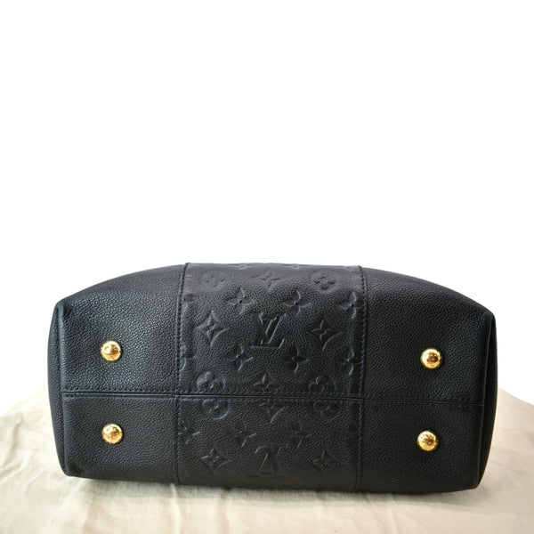 LOUIS VUITTON Melie Empreinte Leather Hobo Shoulder Bag Black