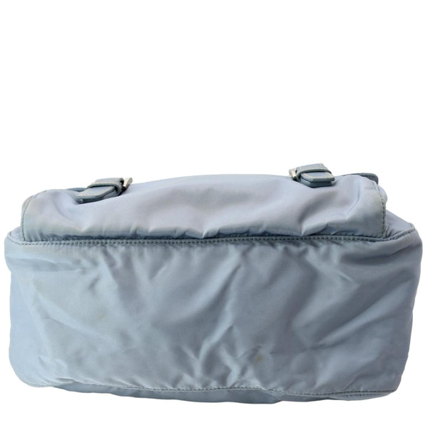 Prada RE-Nylon and Leather Shoulder Bag - Pervinca color