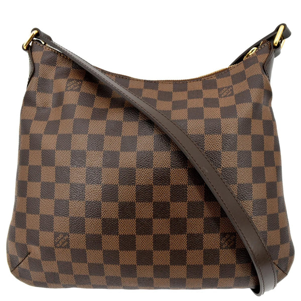 LOUIS VUITTON Bloomsbury PM Damier Ebene Crossbody Bag Brown