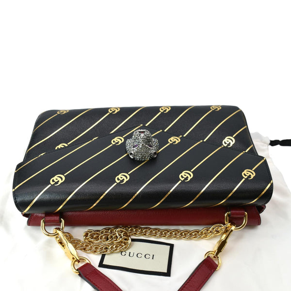 Gucci Thiara Medium Double Smooth Leather Shoulder Bag