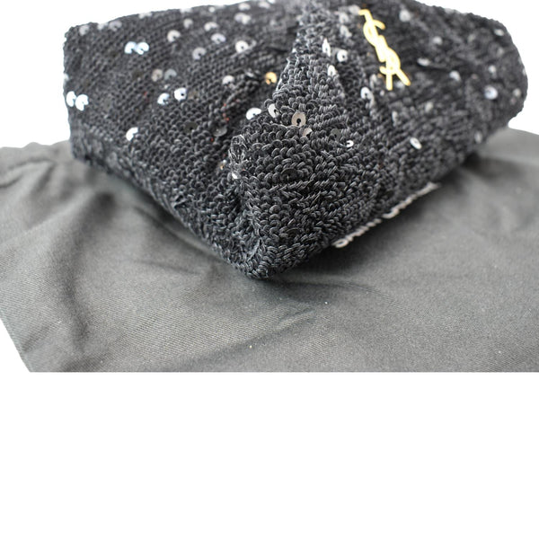 Yves Saint Laurent Small Puffer Sequin Clutch Wallet-Dallas Handbags