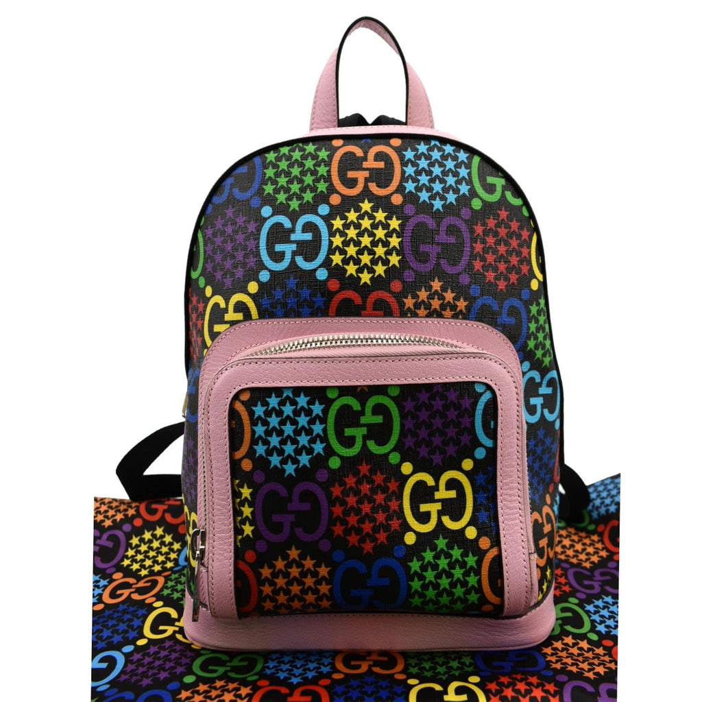 Gucci Multicolor GG Psychedelic Small Day Backpack