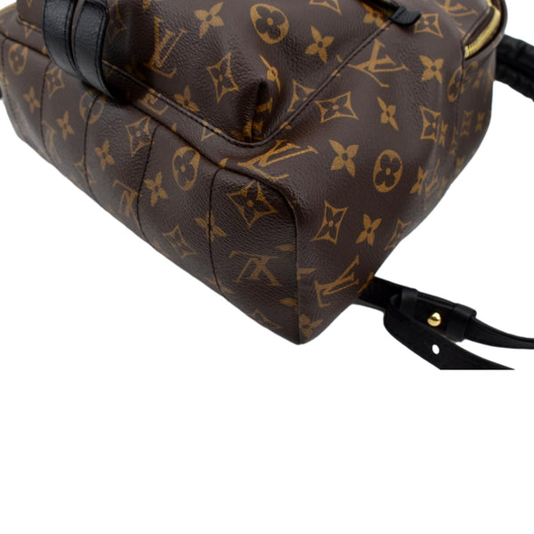 LOUIS VUITTON Palm Springs MM Monogram Canvas Backpack Brown