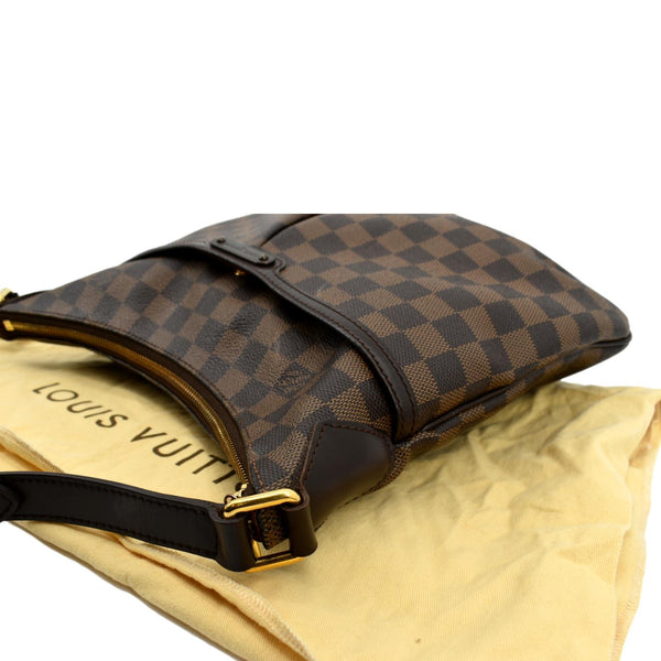 Louis Vuitton Bloomsbury PM Damier Ebene Crossbody Bag - Top Left