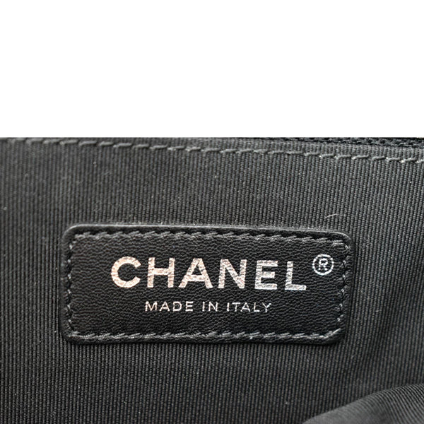 CHANEL Small Urban Spirit Quilted Lambskin Backpack Bag Black