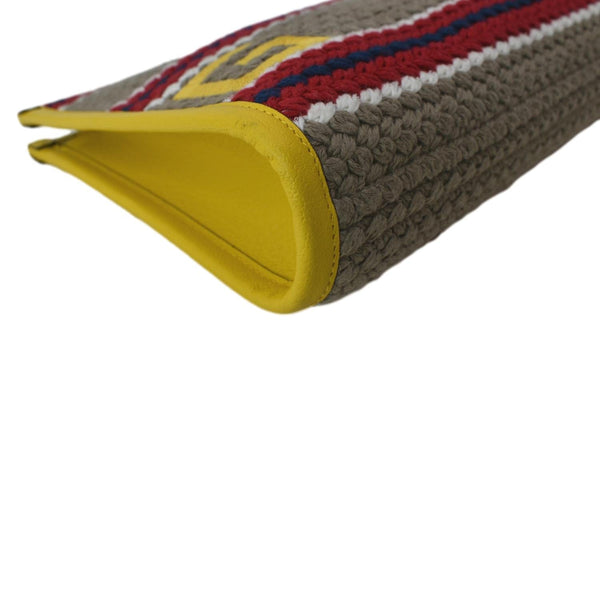 GUCCI Monte Carlo Striped Pouch Multicolor 627080