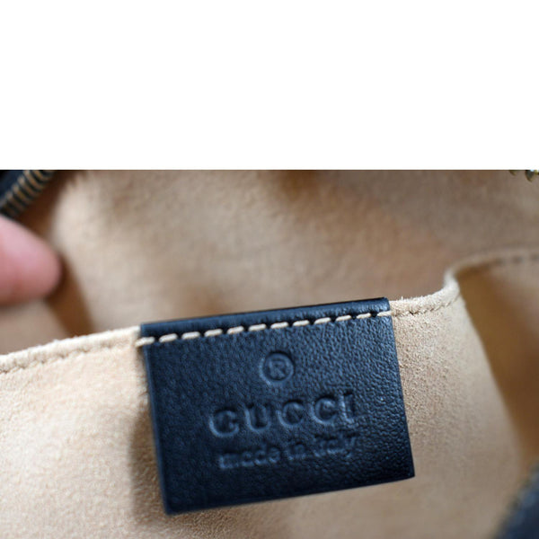 Gucci GG Marmont Matelasse Mini Leather Crossbody Bag - Made In Italy