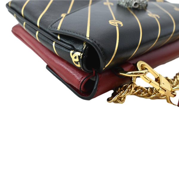 Gucci Thiara Medium Double Smooth Leather Shoulder Bag