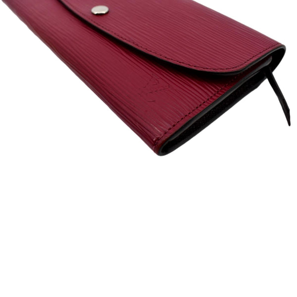 LOUIS VUITTON Portefeuille Emilie Epi Leather Wallet Fuchsia