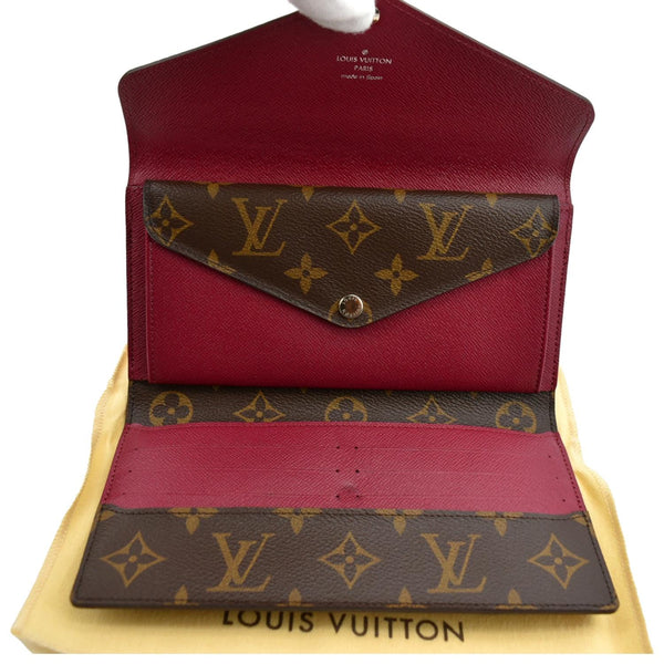 LOUIS VUITTON Marie-Lou Epi Monogram Canvas Wallet Red