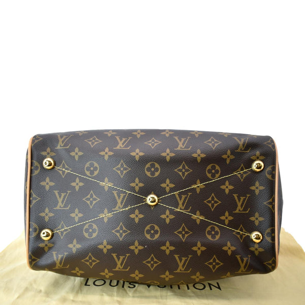 LOUIS VUITTON Tivoli GM Monogram Canvas Shoulder Bag Brown