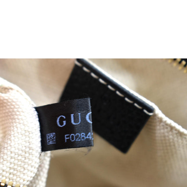 Gucci Soho Disco Pebbled Leather Crossbody Bag Black - Tag