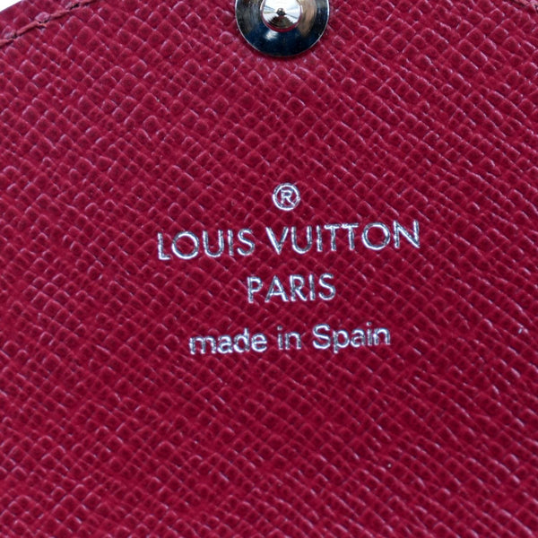 LOUIS VUITTON Marie-Lou Epi Monogram Canvas Wallet Red