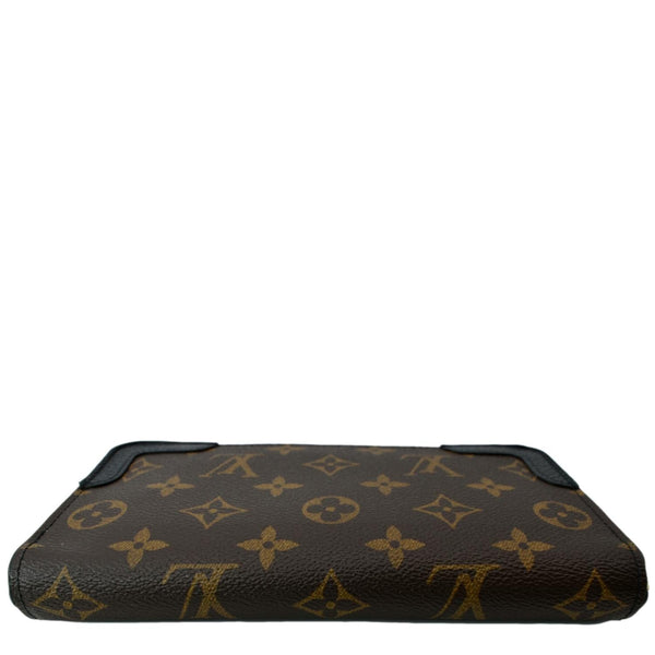 LOUIS VUITTON Retiro Monogram Canvas Zippy Wallet Brown