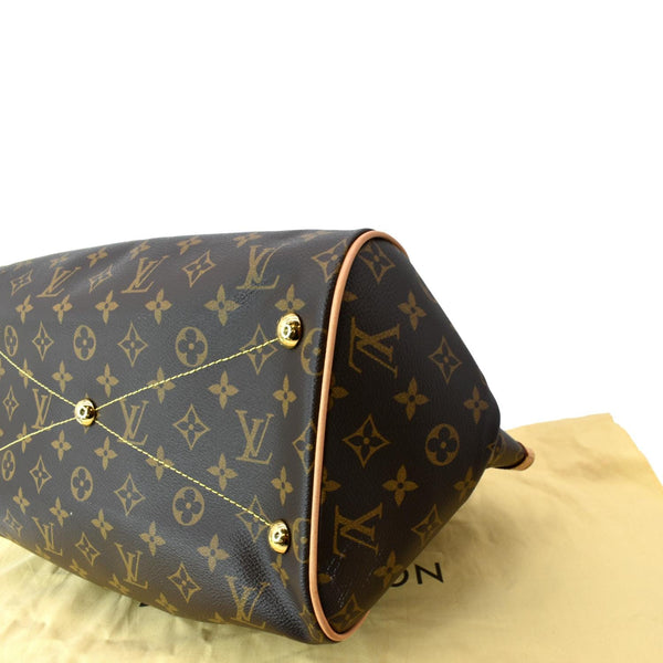 LOUIS VUITTON Tivoli GM Monogram Canvas Shoulder Bag Brown