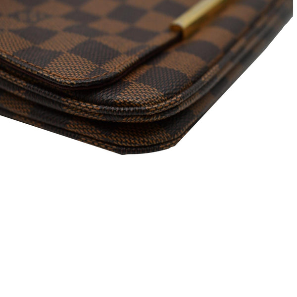 Louis Vuitton Hoxton PM Damier Ebene Crossbody Bag - Bottom Left