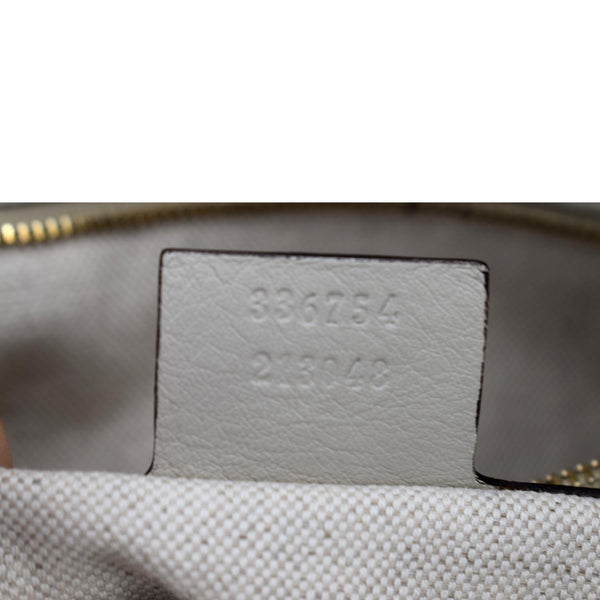 Gucci GG Guccissima Leather Hobo Bag Ivory - Stamp