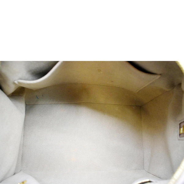 LOUIS VUITTON Speedy 25 Bandouliere Monogram Empreinte Shoulder Bag Tourterelle